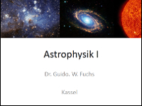Astrophys lecture 1